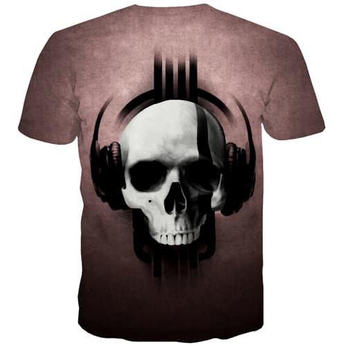
Skull T-shirt Men Punk Rock T-shirts Graphic Hip Hop Tshirt Printed Terror Tshirts Novelty Street Shirt Print Short Sleeve - KYKU
                