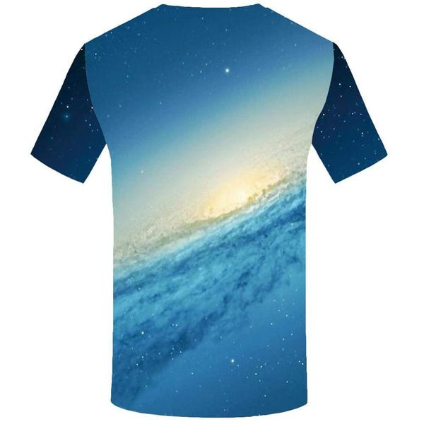 
Galaxy T shirt Men Space Tshirt Anime Nebula T shirts Funny Harajuku Tshirts Print Blue T-shirt 3d Mens Fashion Graphic Unisex - KYKU
                